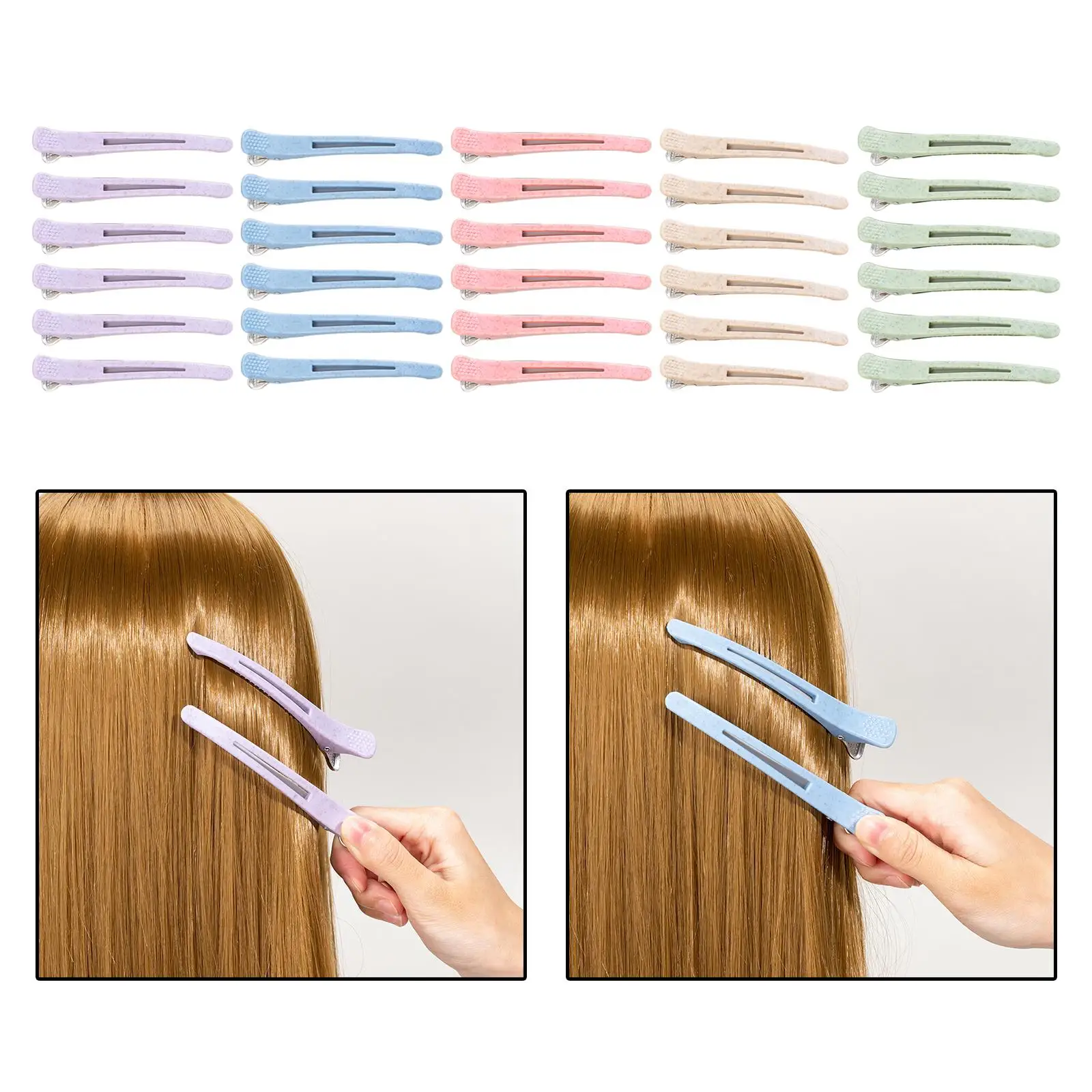 6x Dividing Duckbill Hair Clips Styling Salon Tool Hairpins for Hairdresser
6x Dividing Duckbill Hair Clips Styling Salon Tool Hairpins for Hairdresser