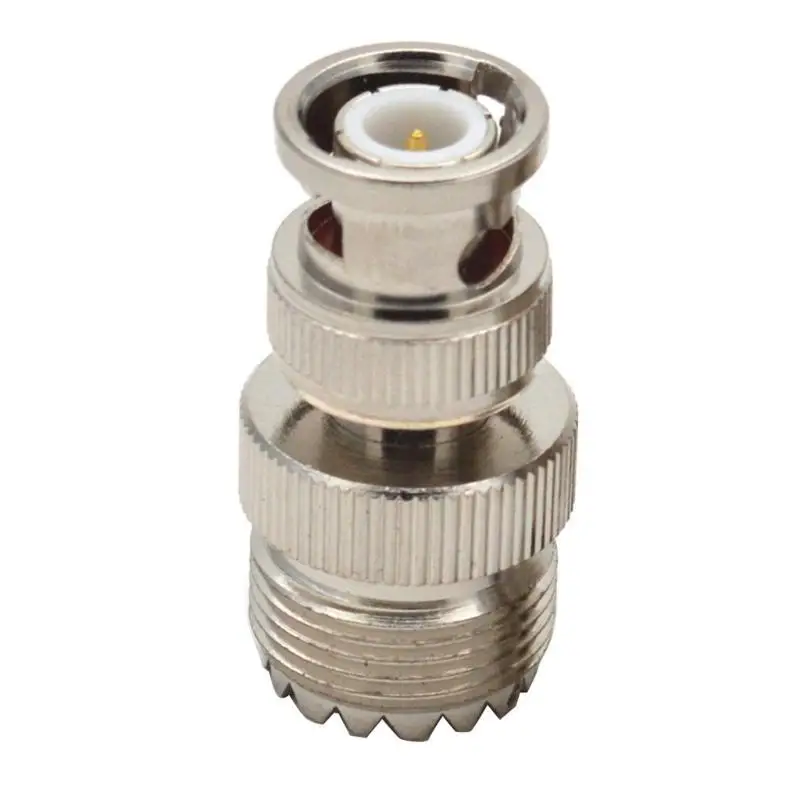 652F 2PCS BNC Male to UHF SO239 Female RF Coaxial Adapter RF Converters Head High-Quality Durable Brass Essential Tools
652F 2PCS BNC Male to UHF SO239 Female RF Coaxial Adapter RF Converters Head High-Quality Durable Brass Essential Tools