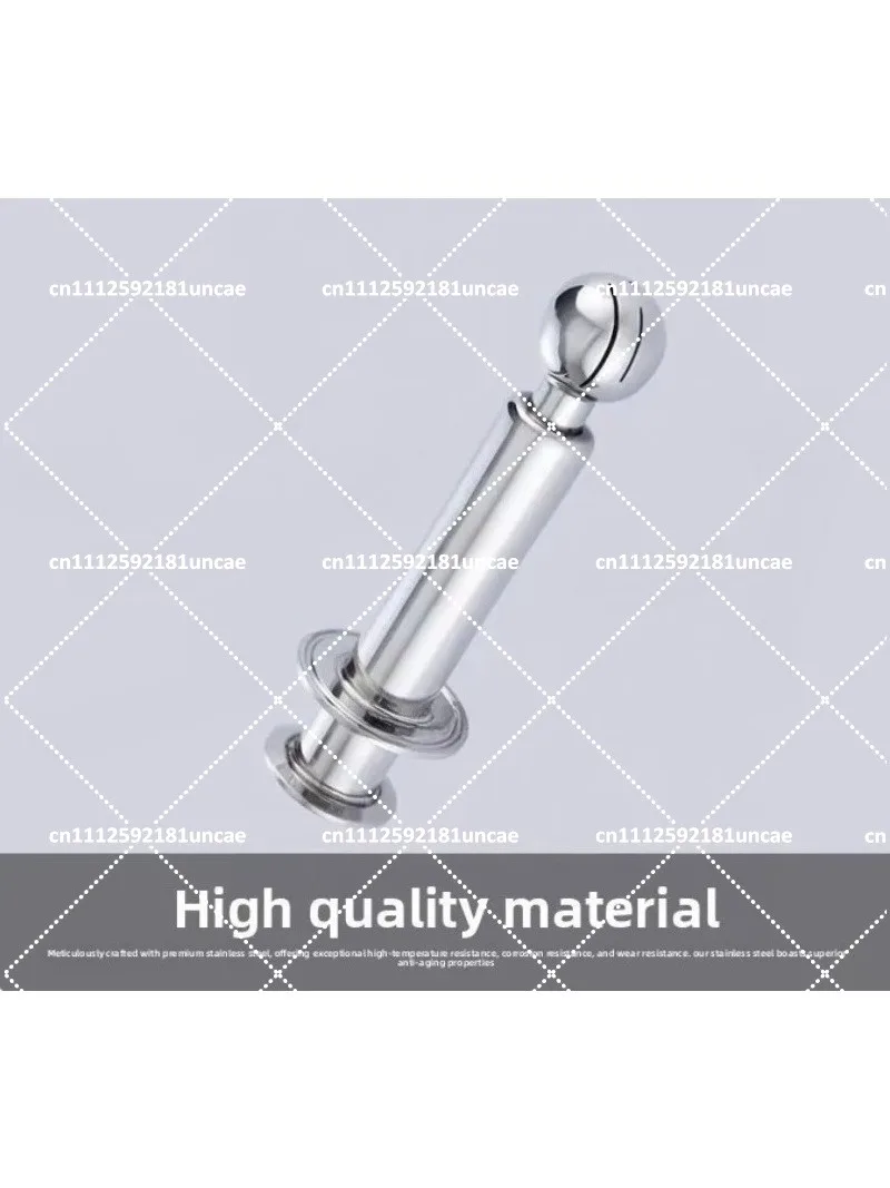 304 Stainless Steel Rotating Spray Ball, 1.5" Tri Clamp, Fits 1.5-3" Tanks, Cleaning Tool
304 Stainless Steel Rotating Spray Ball, 1.5" Tri Clamp, Fits 1.5-3" Tanks, Cleaning Tool