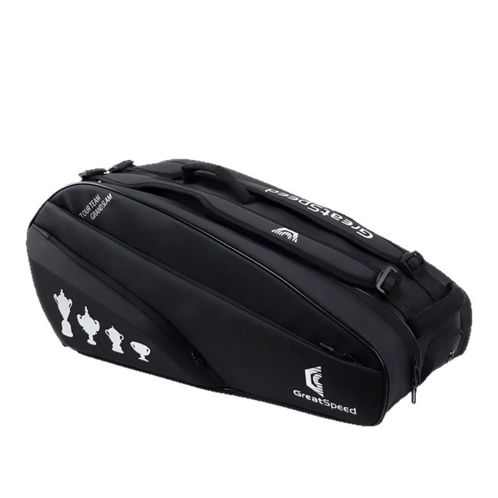 6 pcs tennis bag badminton bag single shoulder double shoulder independent shoe compartment Wimbledon version
6 pcs tennis bag badminton bag single shoulder double shoulder independent shoe compartment Wimbledon version