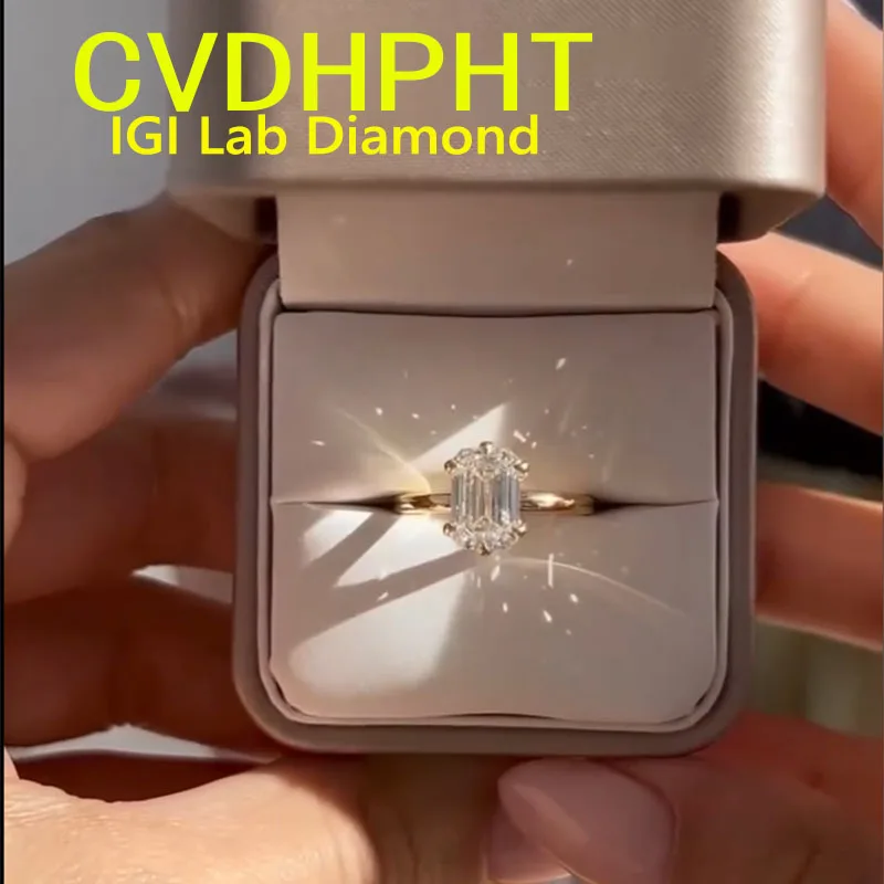 1 2 3 CT твердое 18-каратное желтое золото, выращенное в лаборатории кольцо с бриллиантом IGI Изумрудная огранка D VS1, обручальное кольцо, подарок на вечеринку, заводская продажа
1 2 3 CT твердое 18-каратное желтое золото, выращенное в лаборатории кольцо с бриллиантом IGI Изумрудная огранка D VS1, обручальное кольцо, подарок на вечеринку, заводская продажа