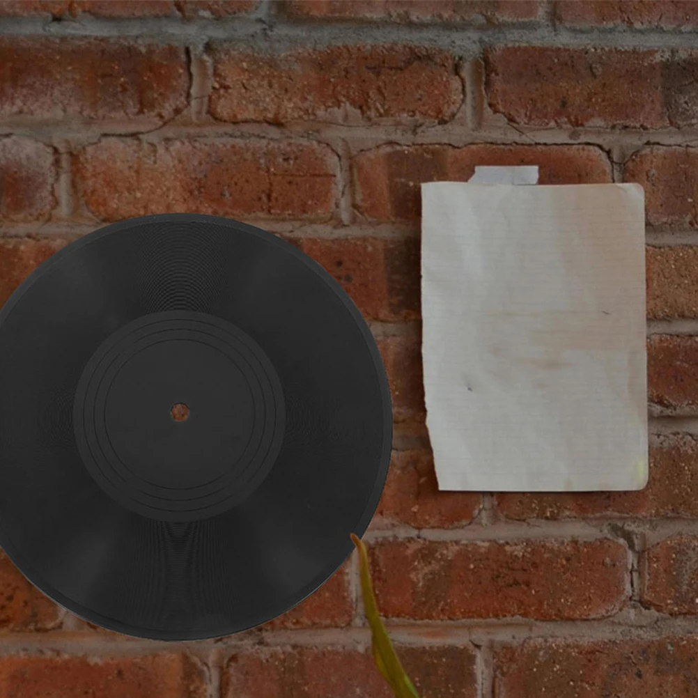 2 Pcs Vinyl Record Decoration Interior Adornments Blank Records Music Wall Home Sign
2 Pcs Vinyl Record Decoration Interior Adornments Blank Records Music Wall Home Sign