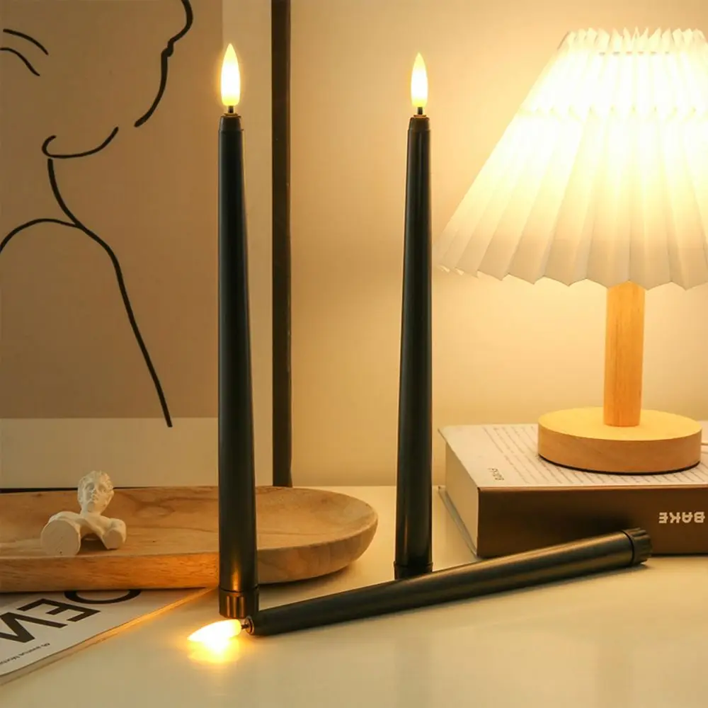 Simulation Led Candles with Flickering Flame Battery Operated Candlesticks Tall 3D Wick Flameless Taper Candles Restaurant
Simulation Led Candles with Flickering Flame Battery Operated Candlesticks Tall 3D Wick Flameless Taper Candles Restaurant