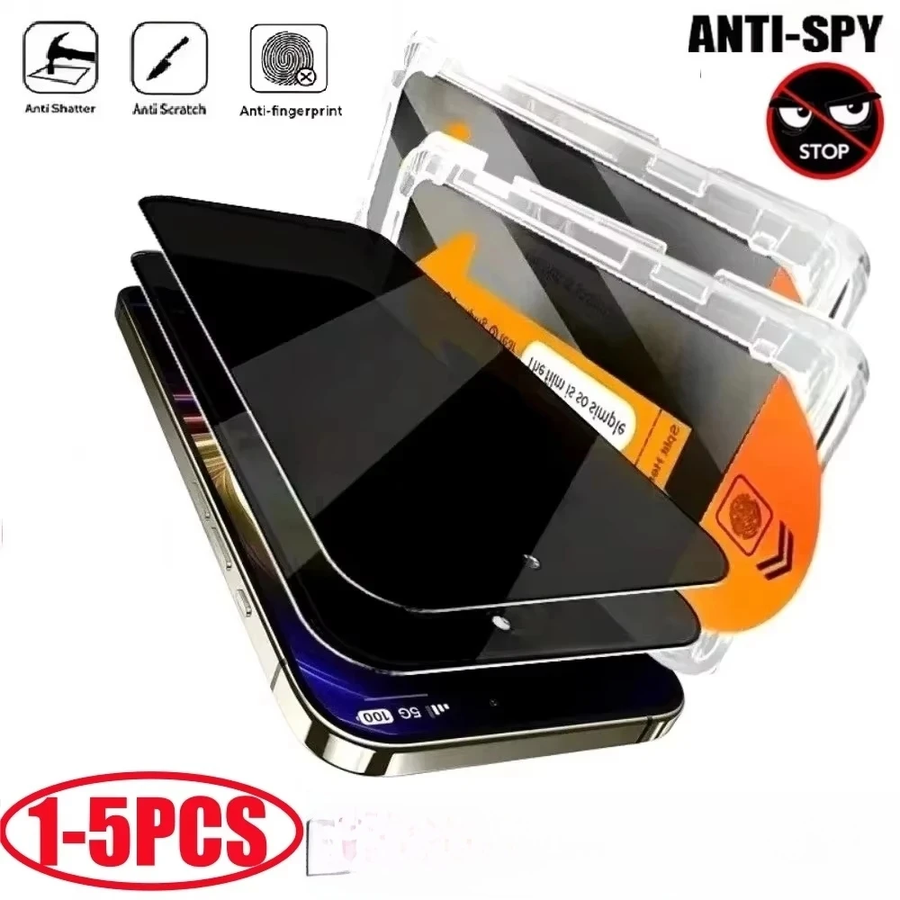 1-5PCS Anti-Spy Easy Installation Screen Protector For Samsung S25 Ultra S24Ultra S23 S22 S20FE S25FE A55 A54 A73 Tempered Glass
1-5PCS Anti-Spy Easy Installation Screen Protector For Samsung S25 Ultra S24Ultra S23 S22 S20FE S25FE A55 A54 A73 Tempered Glass