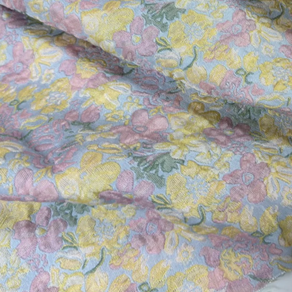 Jacquard Fabric Skin Friendly Soft Dress Children's Clothing Yarn Dyed Girl Clothing Handmade Bag Fabrics Cloth for Diy Sewing
Jacquard Fabric Skin Friendly Soft Dress Children's Clothing Yarn Dyed Girl Clothing Handmade Bag Fabrics Cloth for Diy Sewing