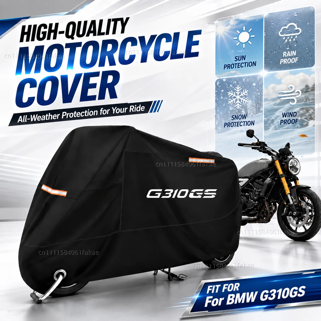 Motorcycle Cover Waterproof Outdoor All Season Dustproof UV Protective Moto Scooter Rain Cover For BMW G310GS G 310GS G 310 GS
Motorcycle Cover Waterproof Outdoor All Season Dustproof UV Protective Moto Scooter Rain Cover For BMW G310GS G 310GS G 310 GS