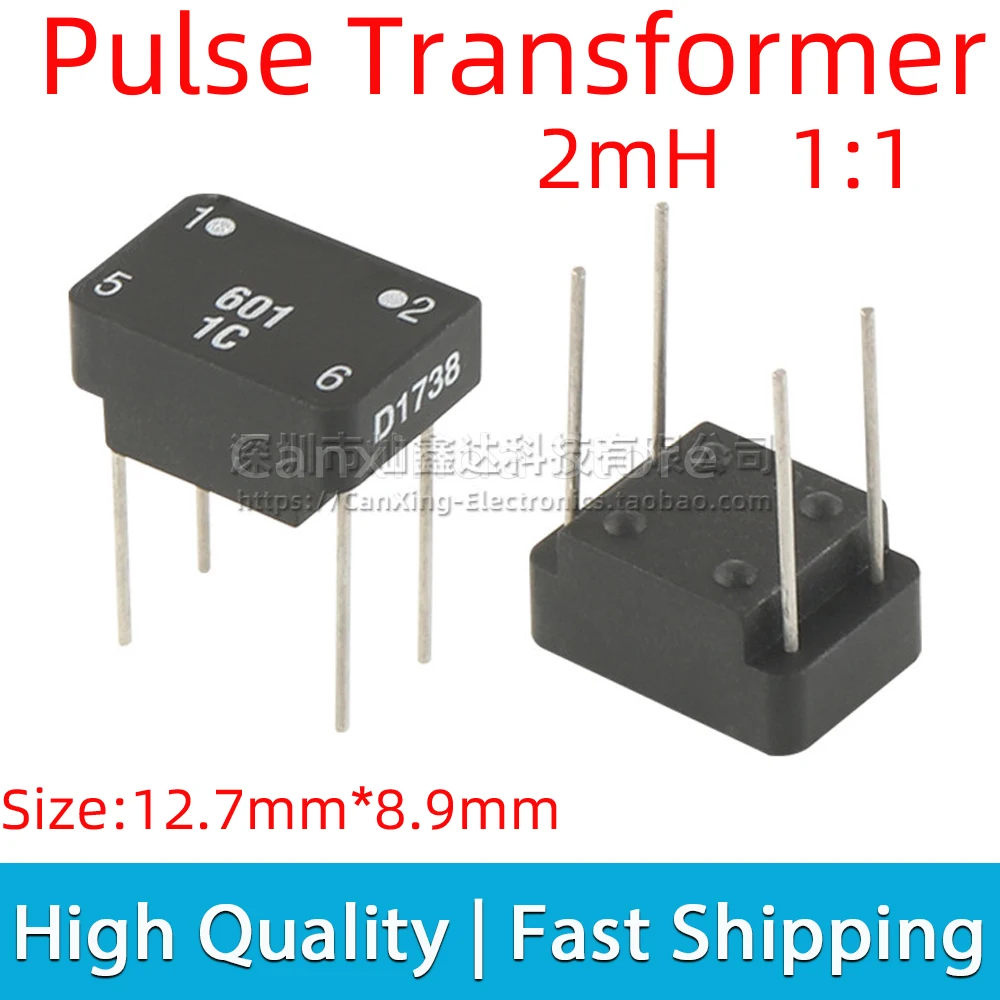 2pcs 76601/1C 76601 1C Digital Audio Signal Pulse Transformer 1:1 Isolation Pulse Transformer DIP 4
2pcs 76601/1C 76601 1C Digital Audio Signal Pulse Transformer 1:1 Isolation Pulse Transformer DIP 4