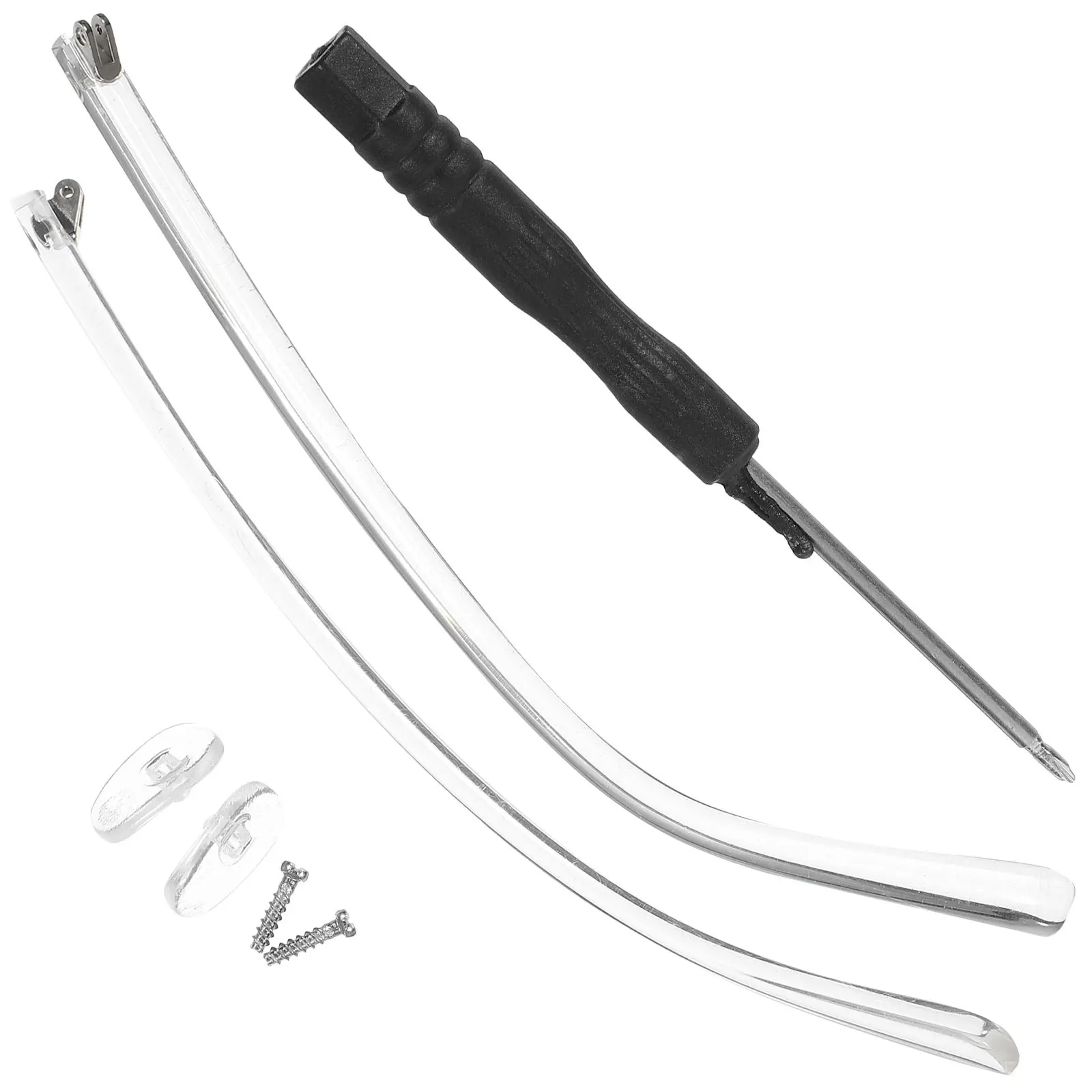 1Pair Premium Eyeglass Replacement Temple Slim Design Ear Pressure Relief Arm Legs for Most Glasses Sunglasses Eyewear Repair
1Pair Premium Eyeglass Replacement Temple Slim Design Ear Pressure Relief Arm Legs for Most Glasses Sunglasses Eyewear Repair