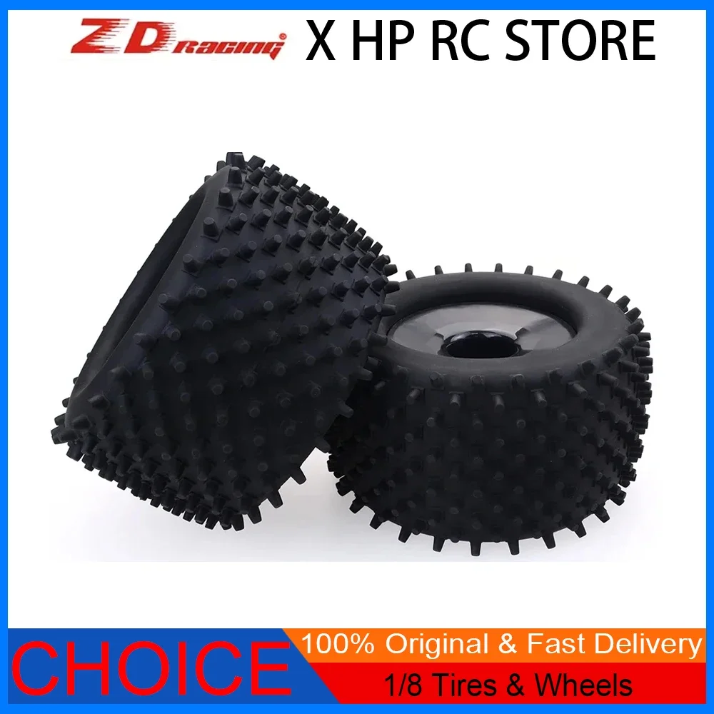 ZD Racing 2pcs 1/8 Tires & Wheels – 155mm φ | 17mm Hex Hub – for 1/8 RC Cars & Monster Truck Upgrades
ZD Racing 2pcs 1/8 Tires & Wheels – 155mm φ | 17mm Hex Hub – for 1/8 RC Cars & Monster Truck Upgrades