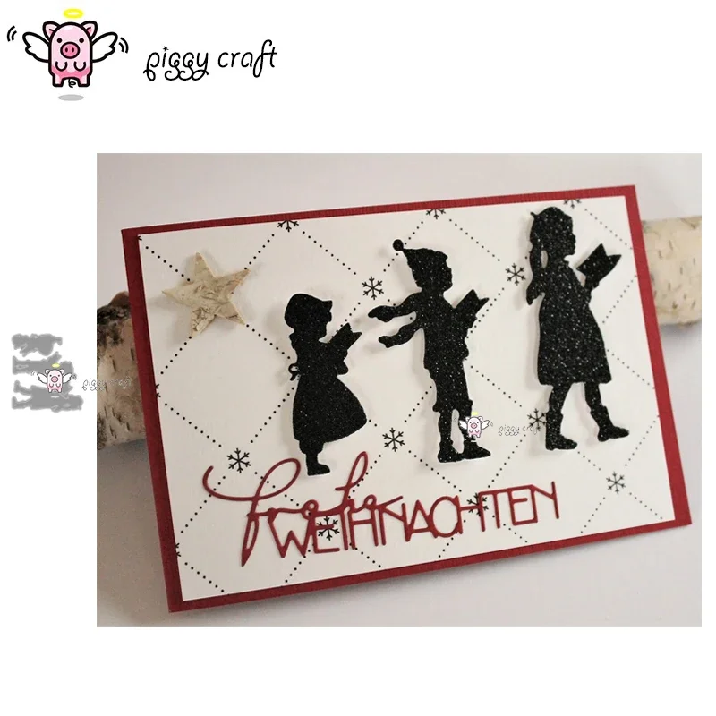 Piggy Craft metal cutting dies cut die mold 3Pcs Praying child Scrapbook paper craft knife mould blade punch stencils dies
Piggy Craft metal cutting dies cut die mold 3Pcs Praying child Scrapbook paper craft knife mould blade punch stencils dies