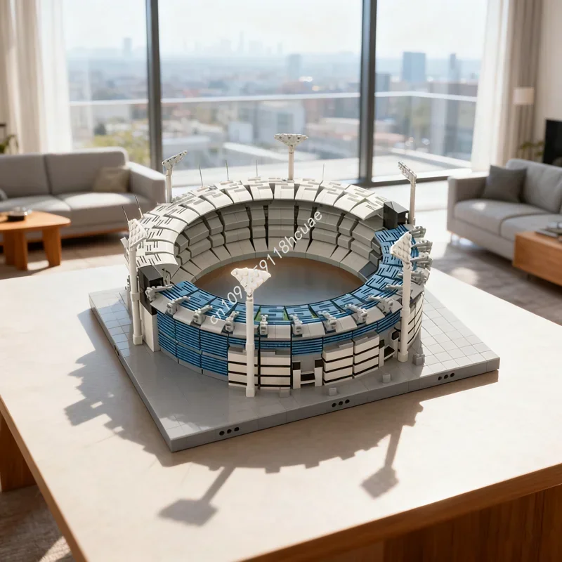 2728pcs MOC Melbourne Cricket Ground Model Building Blocks Festival Gift Architecture Toy Creative Idea Education Birthday
2728pcs MOC Melbourne Cricket Ground Model Building Blocks Festival Gift Architecture Toy Creative Idea Education Birthday