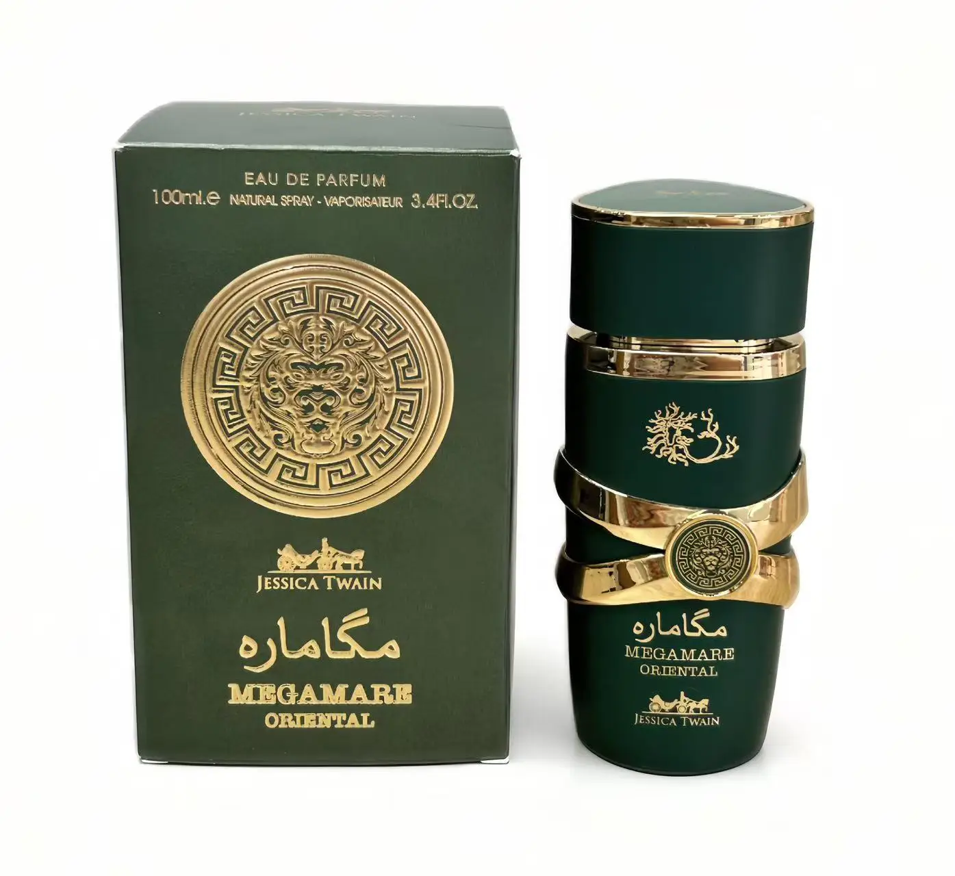 Jessica Twain Megamare Oriental Eau De Parfum 100ml - Long Lasting Marine Fragrance Perfume for Women Men, Luxury Spicy
Jessica Twain Megamare Oriental Eau De Parfum 100ml - Long Lasting Marine Fragrance Perfume for Women Men, Luxury Spicy