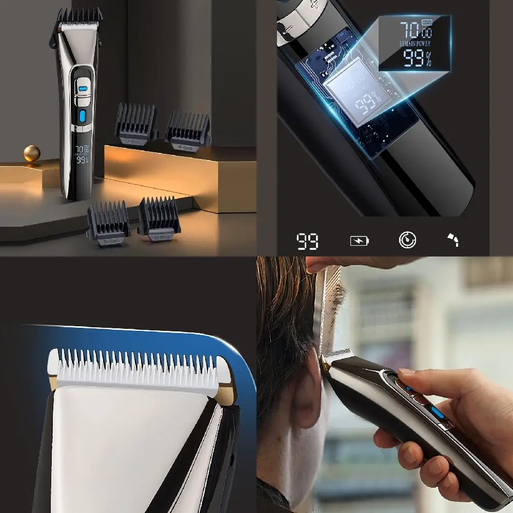 Groin Hair Trimmer For Men For Hair Cutting, Ball Trimmer/Shaver, Waterproof Wet/Dry Groin & Body Shaver Groomer, LCD Window 5
Groin Hair Trimmer For Men For Hair Cutting, Ball Trimmer/Shaver, Waterproof Wet/Dry Groin & Body Shaver Groomer, LCD Window 5