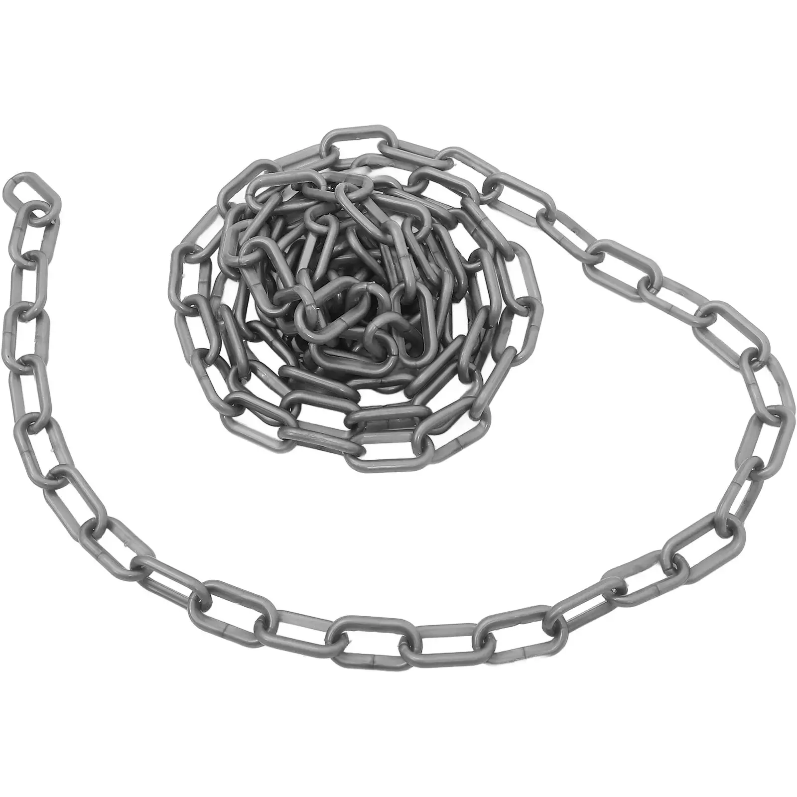 Plastic Safety Crowd Control Parking Barrier Chain Links Warning Protection Chains Silver Lot Chain
Plastic Safety Crowd Control Parking Barrier Chain Links Warning Protection Chains Silver Lot Chain