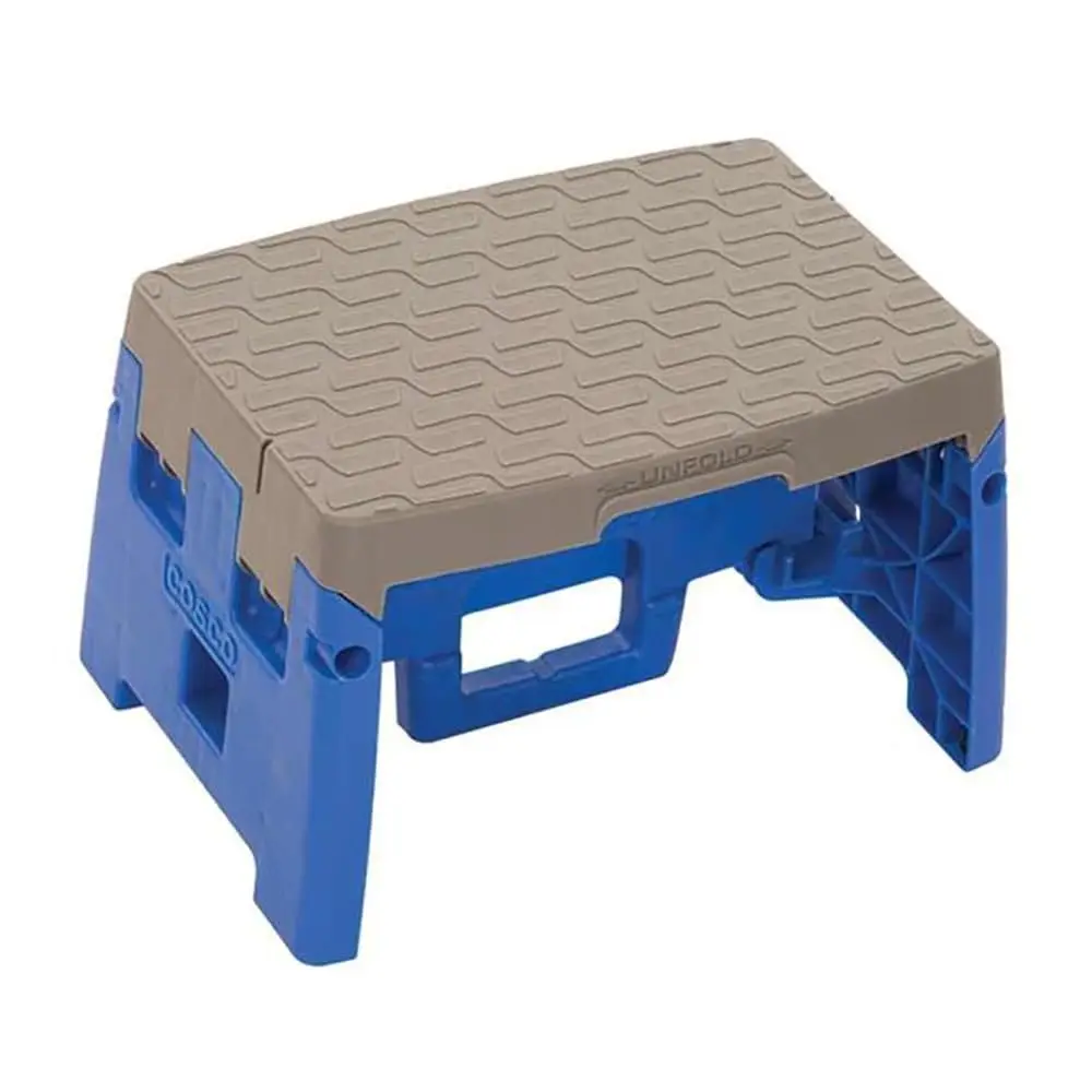 11903Bgr1E One-Step Folding Step Stool, 300 Lb, 8 1/2"" Working Height, Blue/Gray
11903Bgr1E One-Step Folding Step Stool, 300 Lb, 8 1/2"" Working Height, Blue/Gray