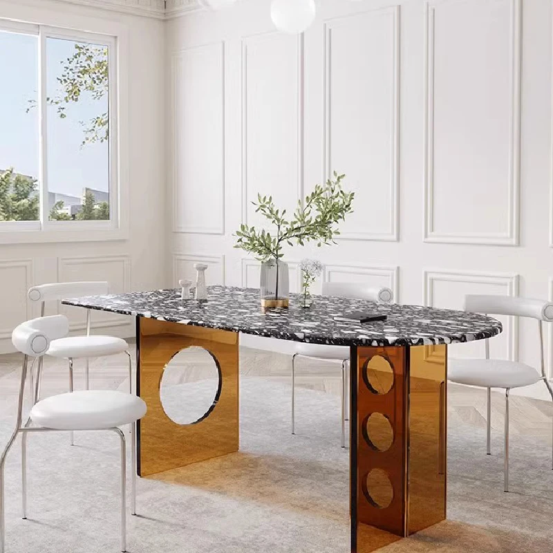 Kitchen Modern Table Dining Hotel Center Living Room Table Side Console Kitchen Mobile Luxury Mesas De Jantar Home Furniture
Kitchen Modern Table Dining Hotel Center Living Room Table Side Console Kitchen Mobile Luxury Mesas De Jantar Home Furniture