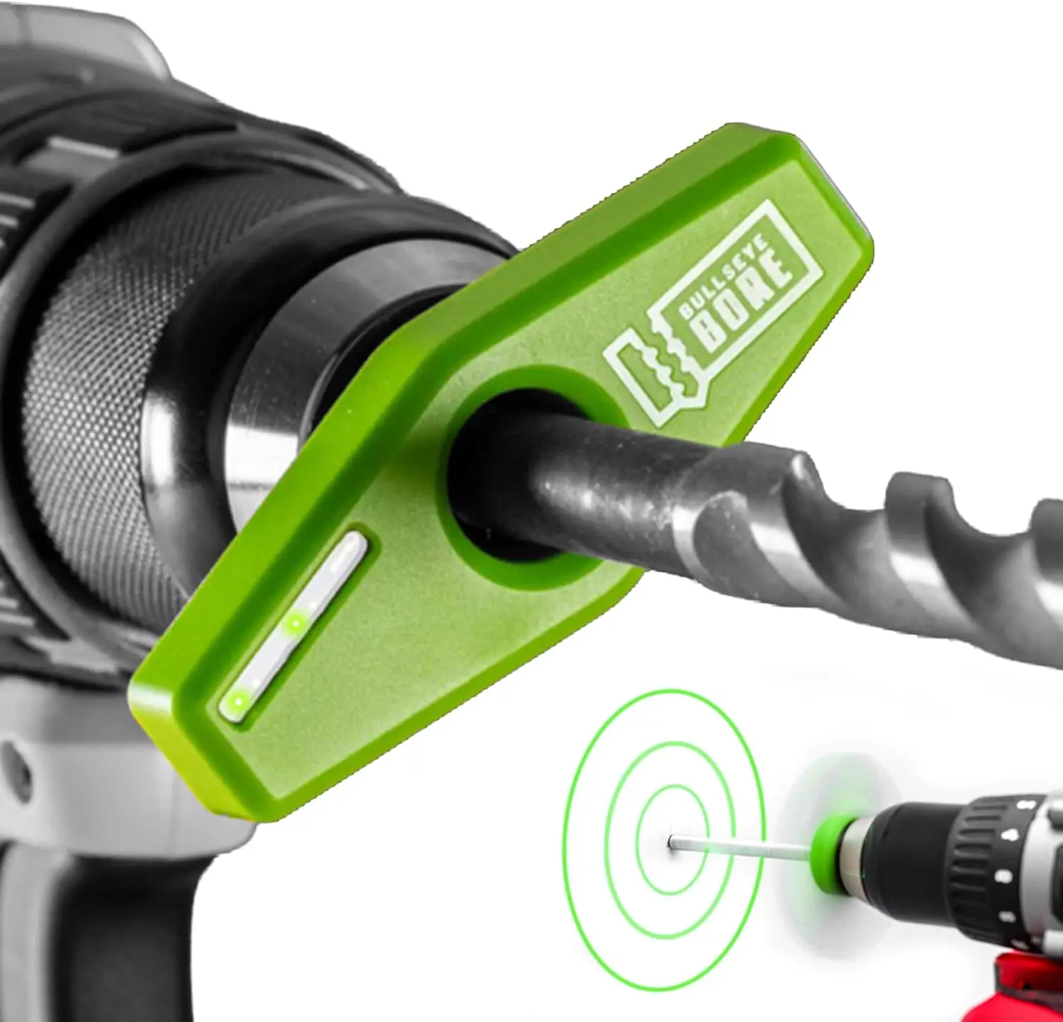 Drill Straight Every Time with Magnetic Green Laser Guide for Indoor & Workshop Use, Compatible with 2"-8" Specialty Bits
Drill Straight Every Time with Magnetic Green Laser Guide for Indoor & Workshop Use, Compatible with 2"-8" Specialty Bits