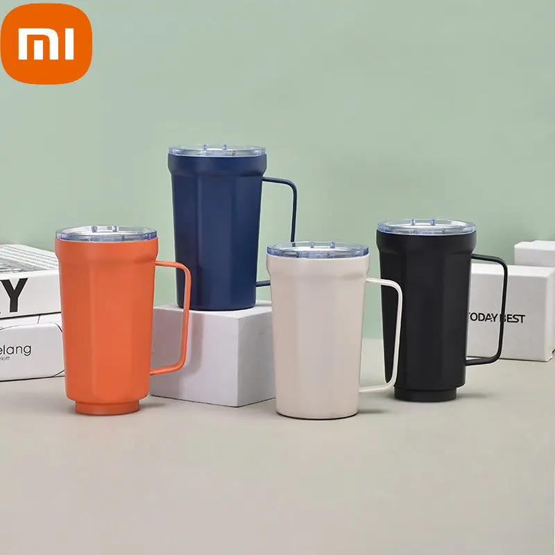Термос Xiaomi, бутылка для воды, большая емкость, изолированная чашка из нержавеющей стали 304, однотонная кружка с ручкой
Термос Xiaomi, бутылка для воды, большая емкость, изолированная чашка из нержавеющей стали 304, однотонная кружка с ручкой