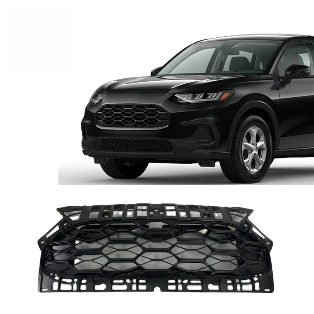 For Honda VEZEL HRV 2023+ Car Bumper Grill Decorative Cover Trim Racing Grille Body Kit Front Bumper Grill Exterior Part
For Honda VEZEL HRV 2023+ Car Bumper Grill Decorative Cover Trim Racing Grille Body Kit Front Bumper Grill Exterior Part