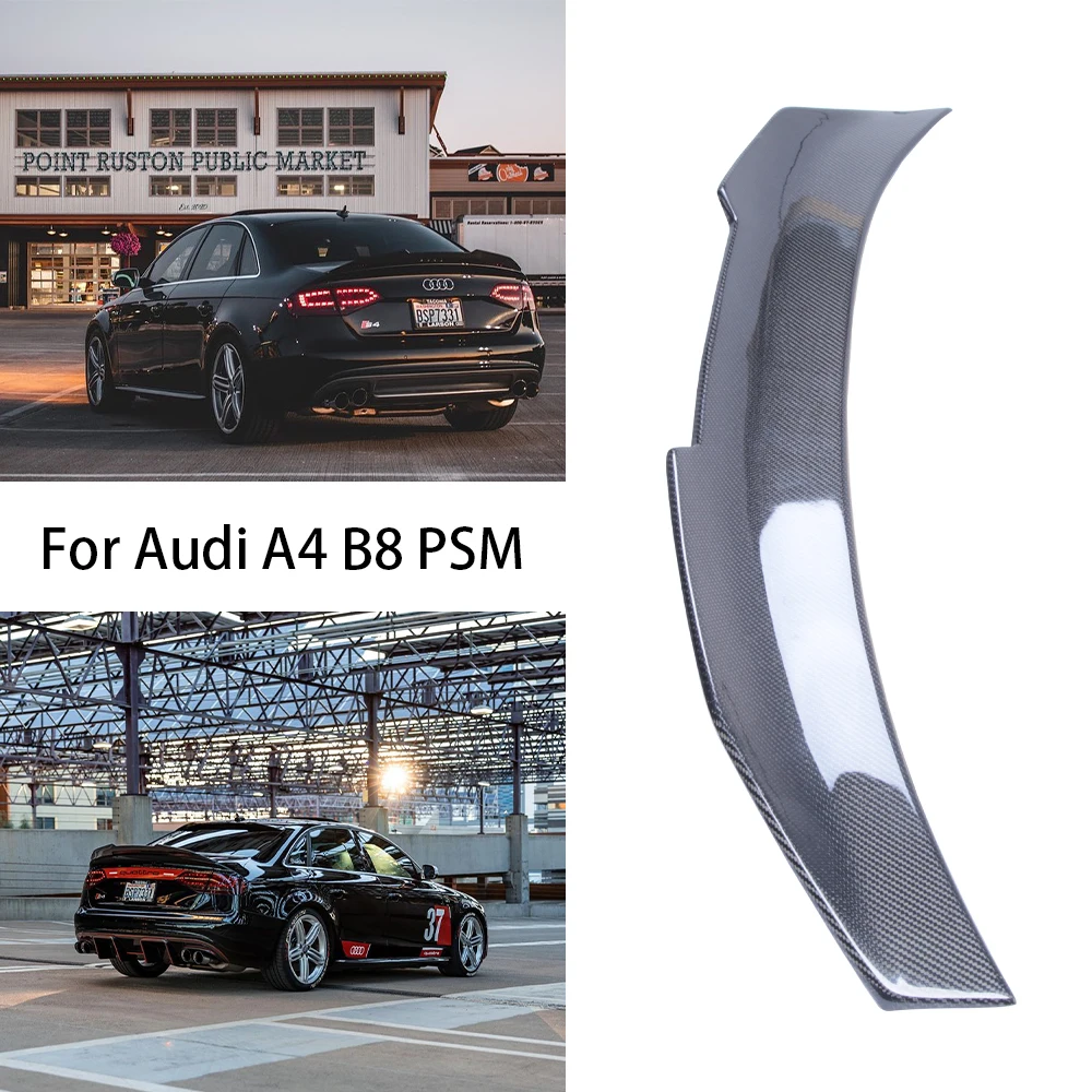 For AUDI A4 B8 M4 Style Real Carbon Fiber Material Rear Spoiler Trunk Wing 2008-2011
For AUDI A4 B8 M4 Style Real Carbon Fiber Material Rear Spoiler Trunk Wing 2008-2011
