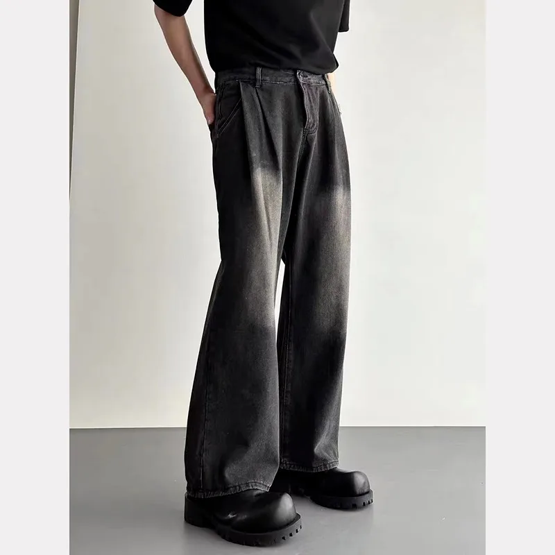 Summer Men's INS Sle Large Size 250 Pou Trendy Straight Leg Wide Leg Jeans High Waist Water Waed Polyester Fiber
Summer Men's INS Sle Large Size 250 Pou Trendy Straight Leg Wide Leg Jeans High Waist Water Waed Polyester Fiber