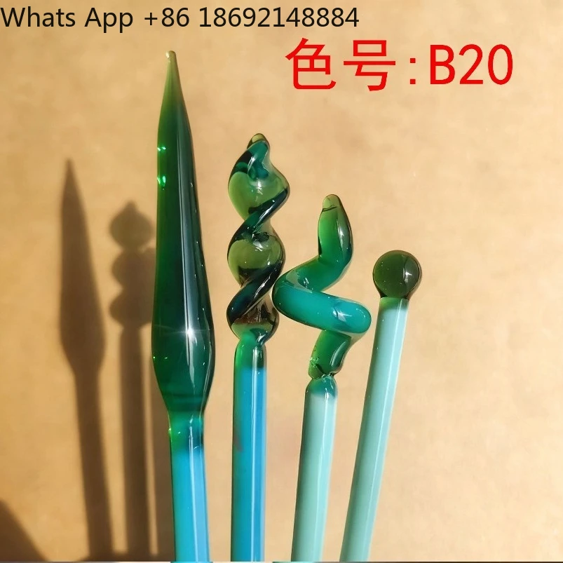 B20 Wormwood Green, Lamplight Glass Raw Bar, Colored High Borosilicate Hard Material
B20 Wormwood Green, Lamplight Glass Raw Bar, Colored High Borosilicate Hard Material