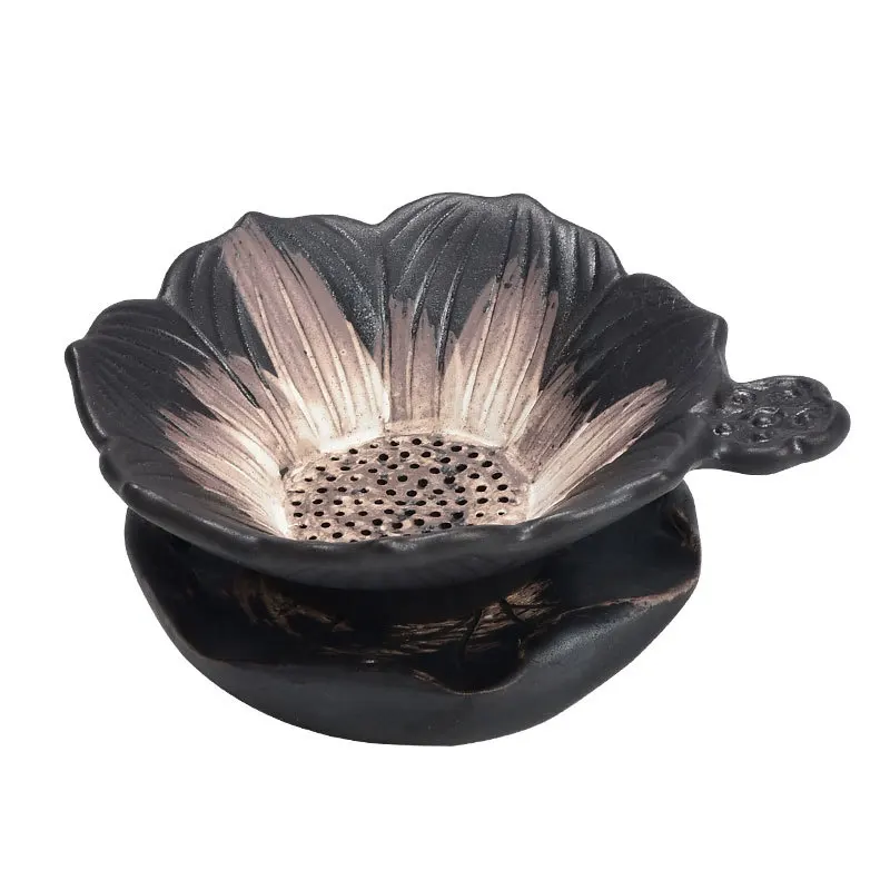 LH Chinese Zen lotus tea leak all-ceramic creative ceramic tea filter funnel
LH Chinese Zen lotus tea leak all-ceramic creative ceramic tea filter funnel