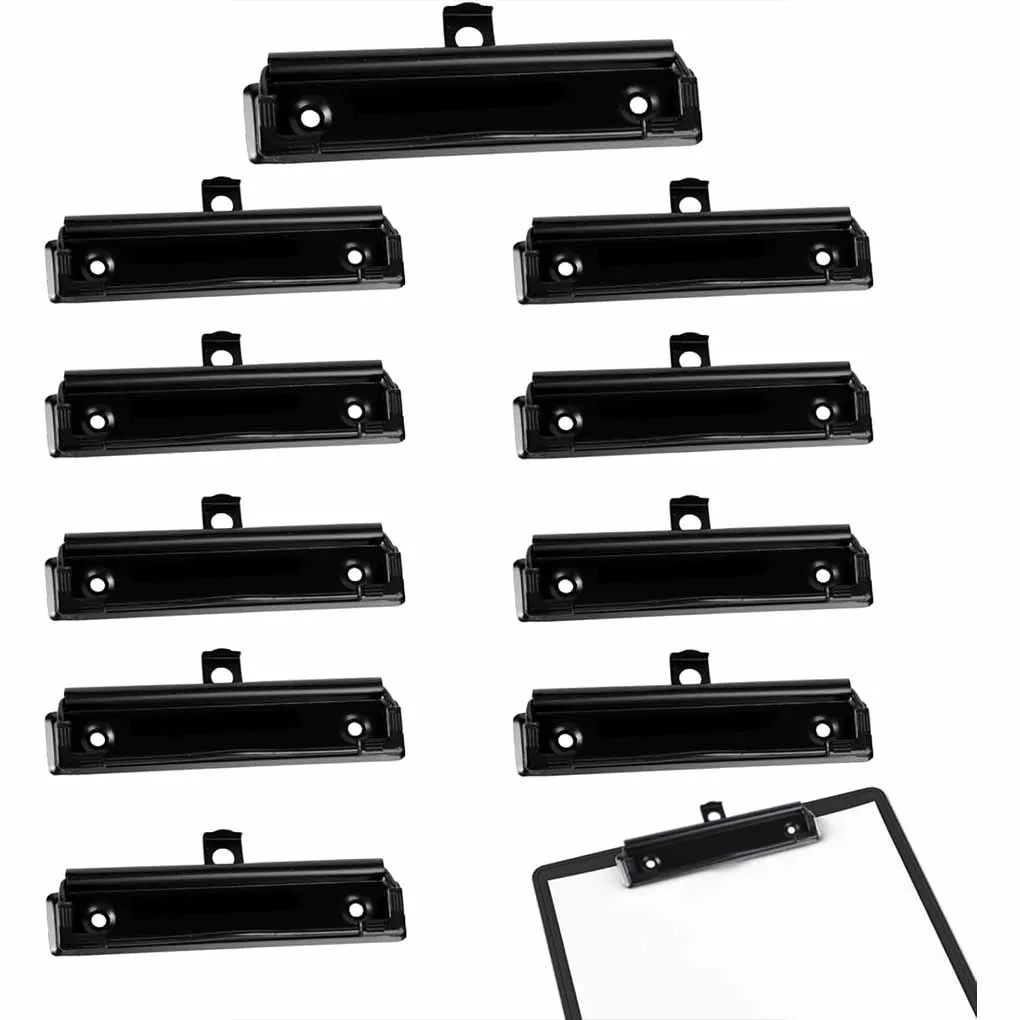 10PCS Metal Clipboard Clip File Folder Clips Binder Clips with Screws Paper Storage Organizer School Supplies Office Stationary
10PCS Metal Clipboard Clip File Folder Clips Binder Clips with Screws Paper Storage Organizer School Supplies Office Stationary