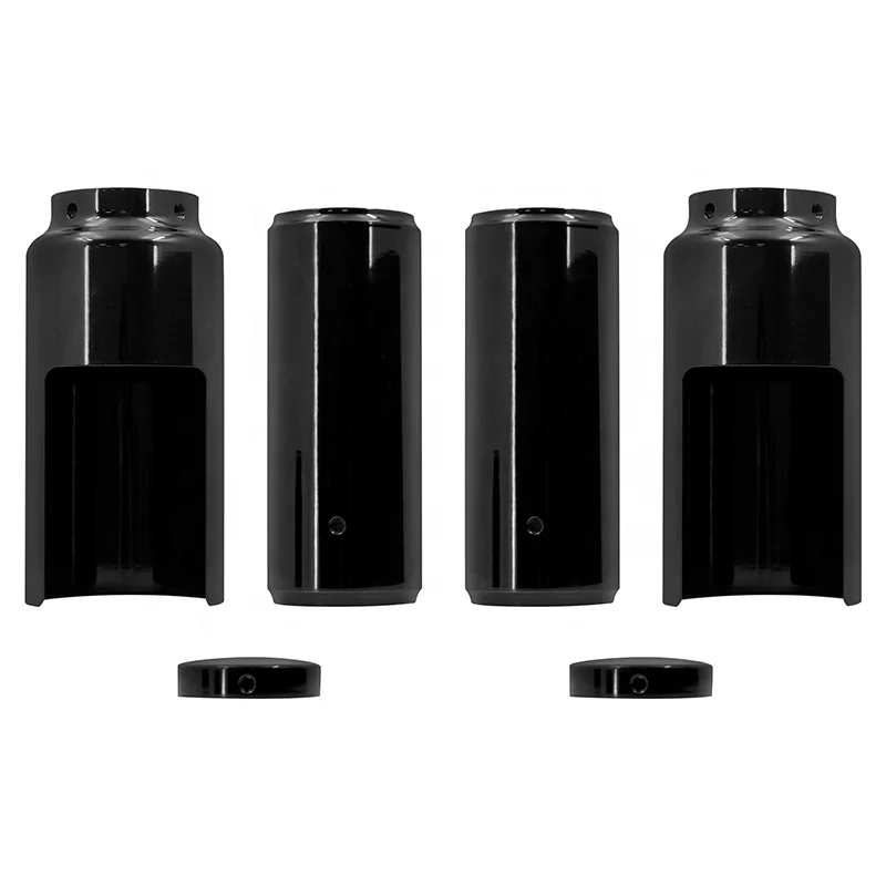 Motorcycle Front Upper Fork Cover Kit Tube Cap Black Shock Absorber Cover for Softail Street Bob Low Rider 2018-23
Motorcycle Front Upper Fork Cover Kit Tube Cap Black Shock Absorber Cover for Softail Street Bob Low Rider 2018-23