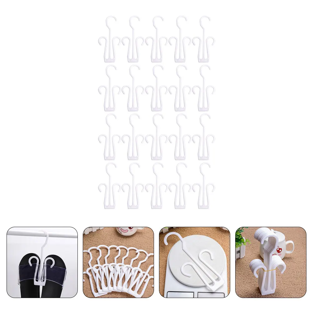 20 Pcs Shoe Hook Shoes Drying Rack Double Hooks for Hanging Multifunctional Bathroom Slippers
20 Pcs Shoe Hook Shoes Drying Rack Double Hooks for Hanging Multifunctional Bathroom Slippers