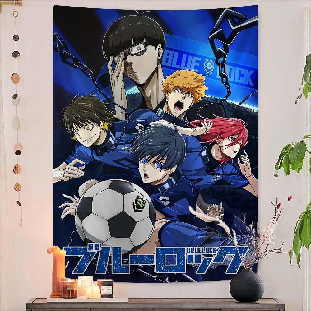 Anime Blue Lock Tapestry Art Printing Bohemian Wall Tapestries Mandala Decor Blanket
Anime Blue Lock Tapestry Art Printing Bohemian Wall Tapestries Mandala Decor Blanket