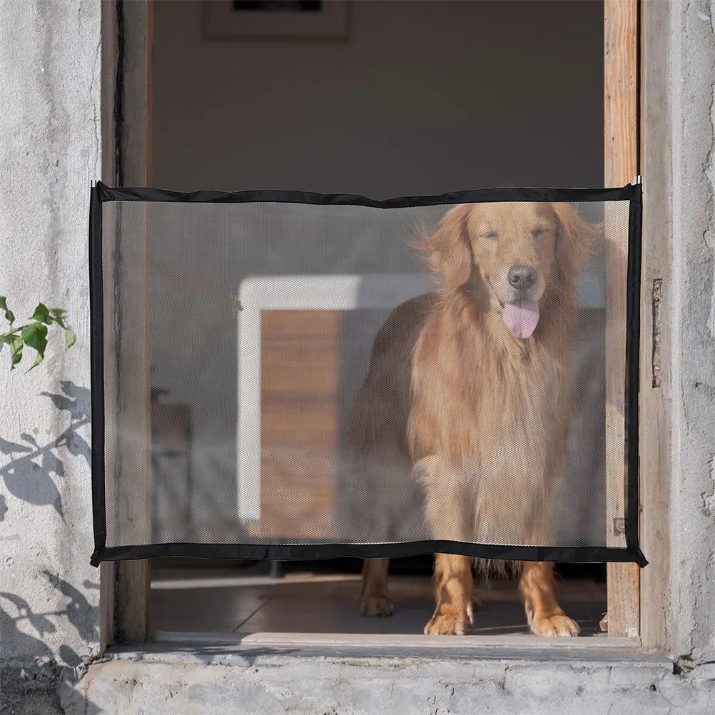 Pet Fence Doggie Gate Doggy Gates Barrier for inside Cat Mesh Cloth Screen Portable
Pet Fence Doggie Gate Doggy Gates Barrier for inside Cat Mesh Cloth Screen Portable