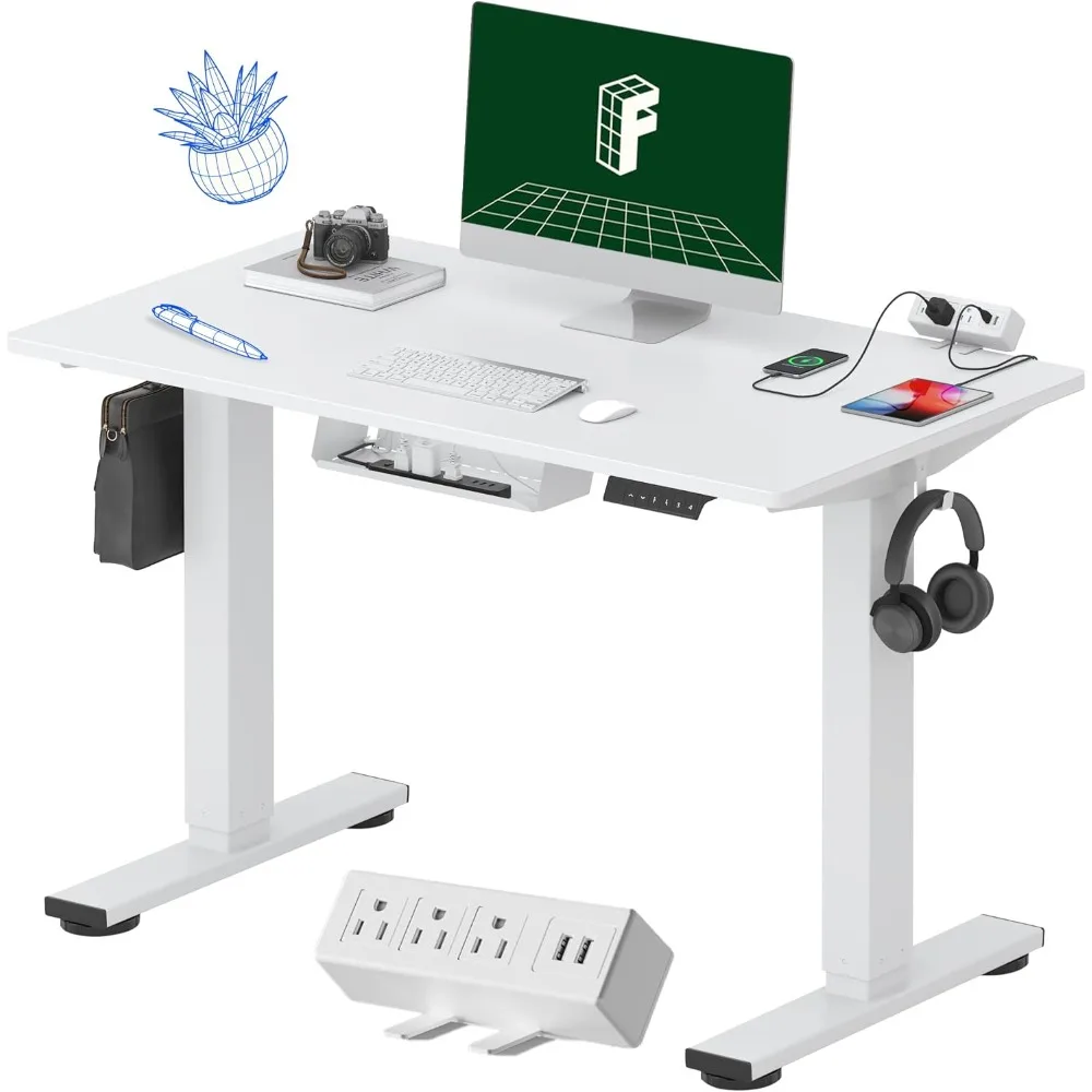 EN2 Whole-Piece Standing Desk with Clamp Power Strip, 40 x 24 Electric Stand Up Height Adjustable Desk with Cable Management (W
EN2 Whole-Piece Standing Desk with Clamp Power Strip, 40 x 24 Electric Stand Up Height Adjustable Desk with Cable Management (W