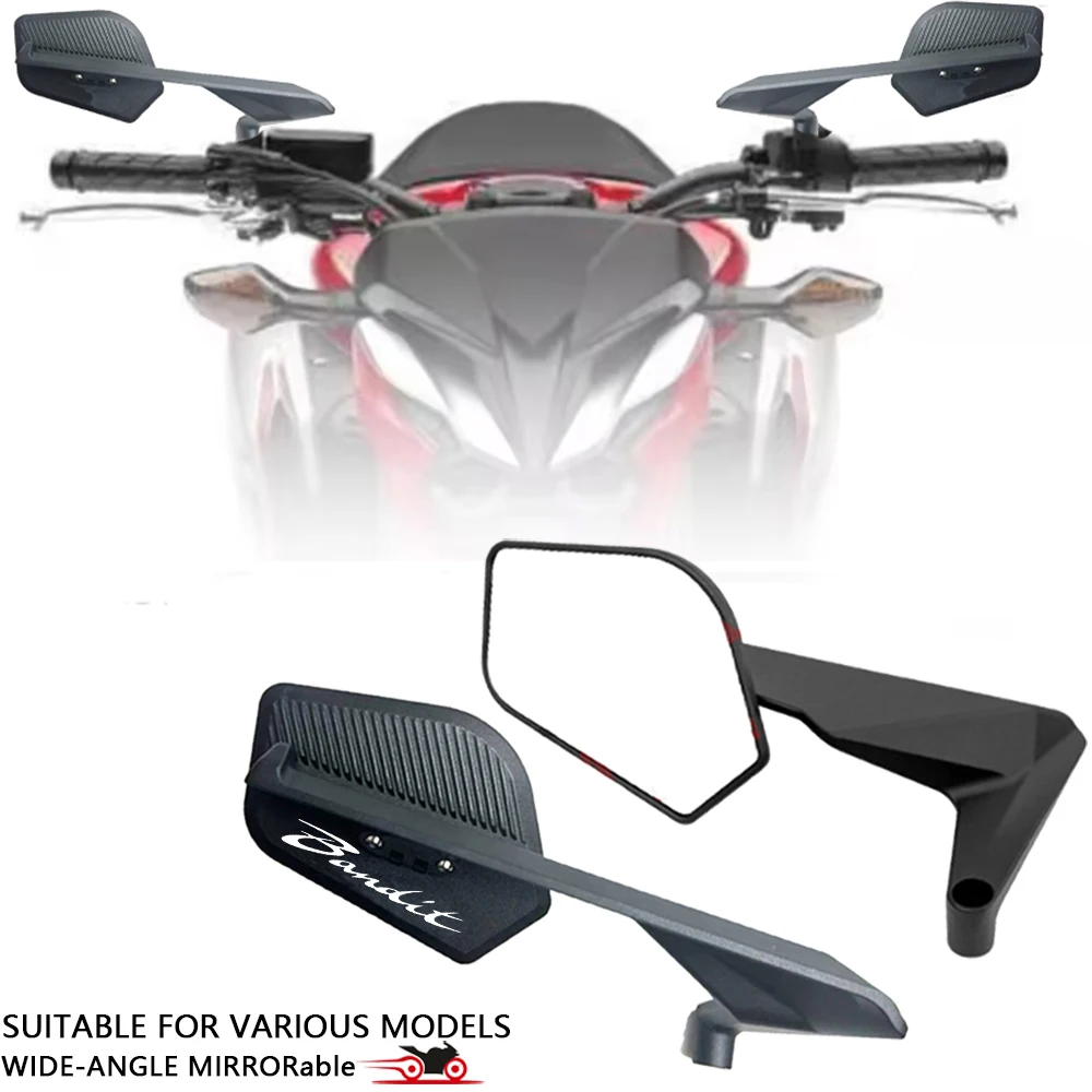 New Rearview Mirror Motorcycle For SUZUKI Bandit GSF 250 400 600 650 650S 1200 1250 S 600S Wind Wing Adjustable Rearview Mirror
New Rearview Mirror Motorcycle For SUZUKI Bandit GSF 250 400 600 650 650S 1200 1250 S 600S Wind Wing Adjustable Rearview Mirror