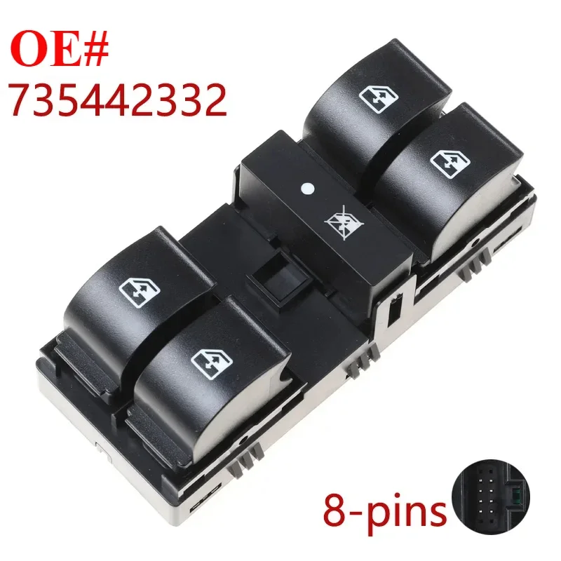 New 735442332 735362698 For Fiat Linea Car Electric Window Control Switch High Quality
New 735442332 735362698 For Fiat Linea Car Electric Window Control Switch High Quality