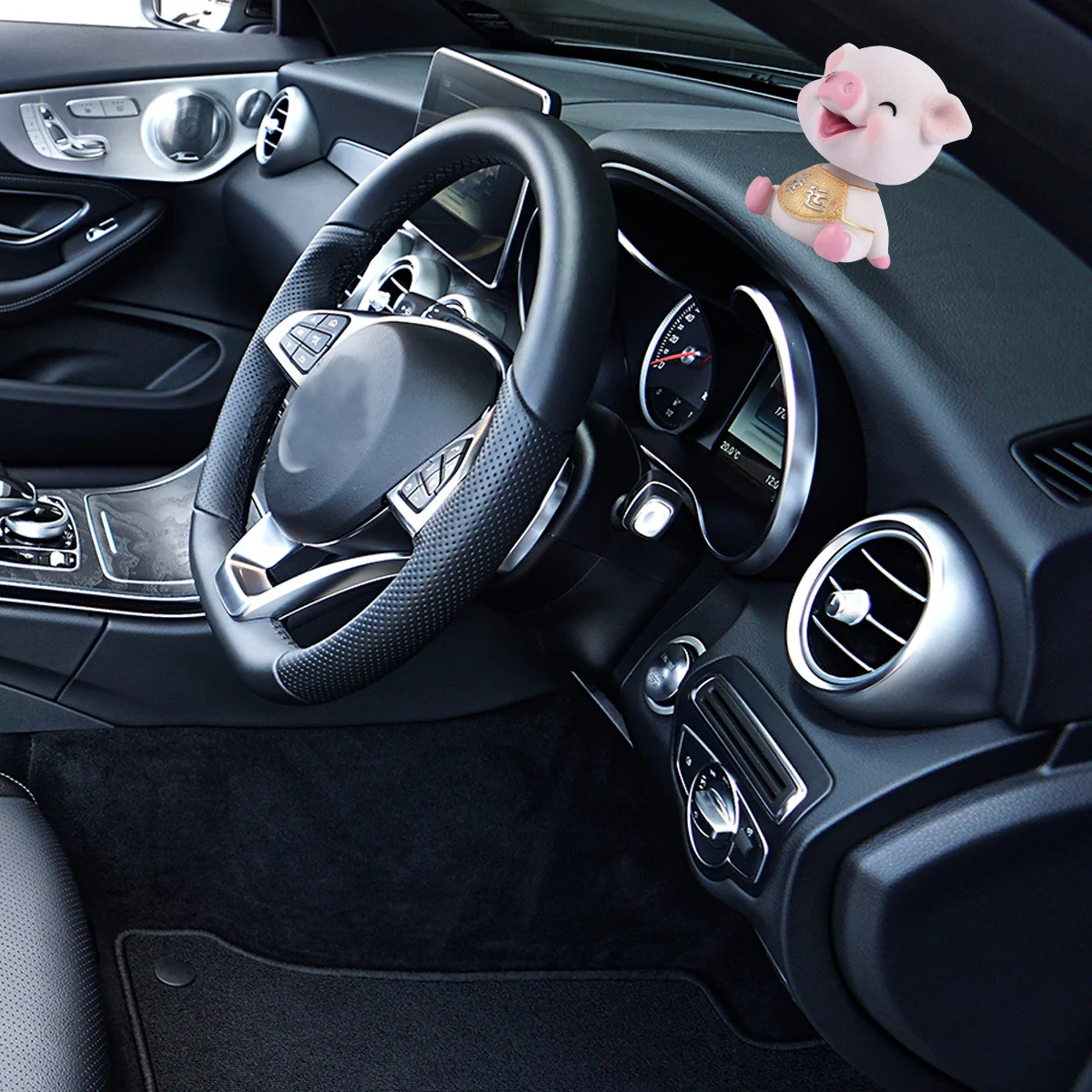 1Pcs Cute Resin Shaking Head Pig Car Dashboard Decor Vehicle Interior Ornament Mini Figure for Desk Micro Landscape Accessories
1Pcs Cute Resin Shaking Head Pig Car Dashboard Decor Vehicle Interior Ornament Mini Figure for Desk Micro Landscape Accessories