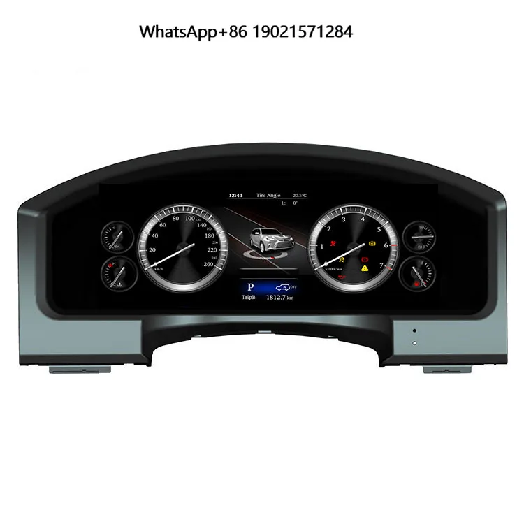 Bosstar 12,3-дюймовый автомобильный светодиодный цифровой спидометр на приборной панели для Landcruiser 2008-2015 гг.
Bosstar 12,3-дюймовый автомобильный светодиодный цифровой спидометр на приборной панели для Landcruiser 2008-2015 гг.