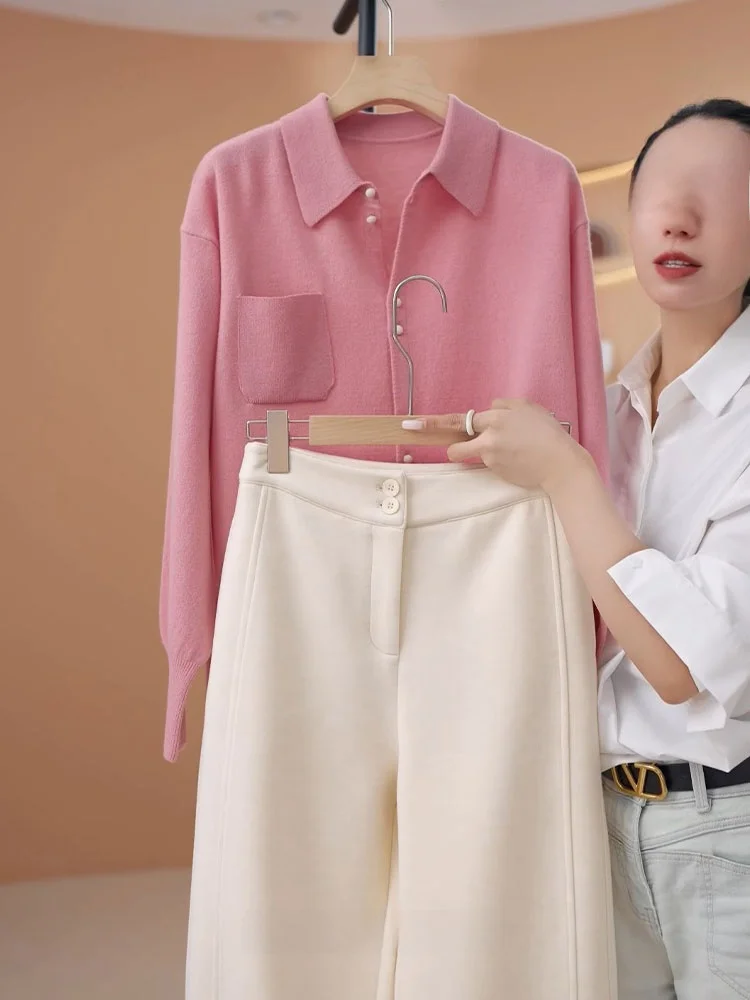 Fall 2025 Lazy Sle Knitted Open Cardigan Loose Slimming Color Simple Long Sve High-End Feeling Women's Top
Fall 2025 Lazy Sle Knitted Open Cardigan Loose Slimming Color Simple Long Sve High-End Feeling Women's Top