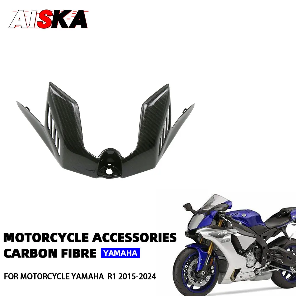 For YAMAHA YZFR1 R1M 2020 - 2024 100% Pure Carbon Fiber Airbox Cover Front Guard Fairings Motorcycle Modified Parts
For YAMAHA YZFR1 R1M 2020 - 2024 100% Pure Carbon Fiber Airbox Cover Front Guard Fairings Motorcycle Modified Parts