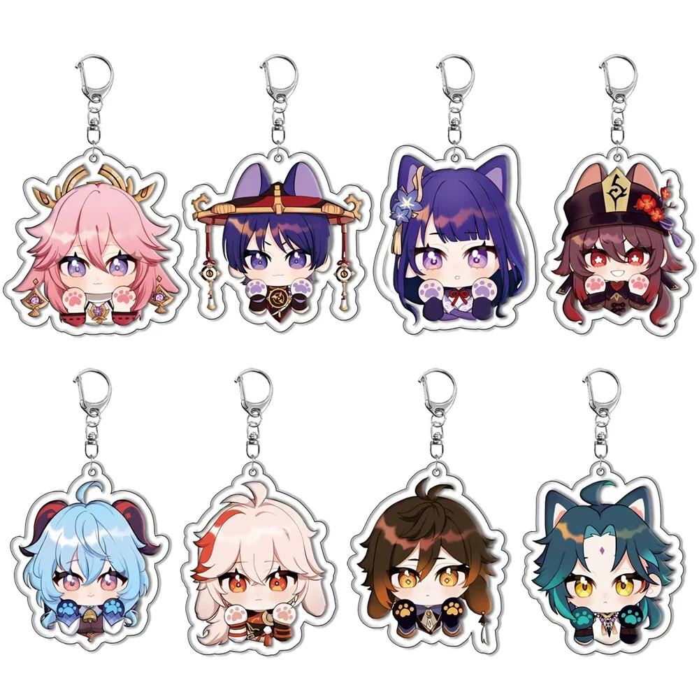 Genshin Impact Acrylic Keychain Kamisato Ayaka Yae Miko Lisa Minci Amber Figures Key Chain Cosplay Pendant Collection Fans Gift
Genshin Impact Acrylic Keychain Kamisato Ayaka Yae Miko Lisa Minci Amber Figures Key Chain Cosplay Pendant Collection Fans Gift