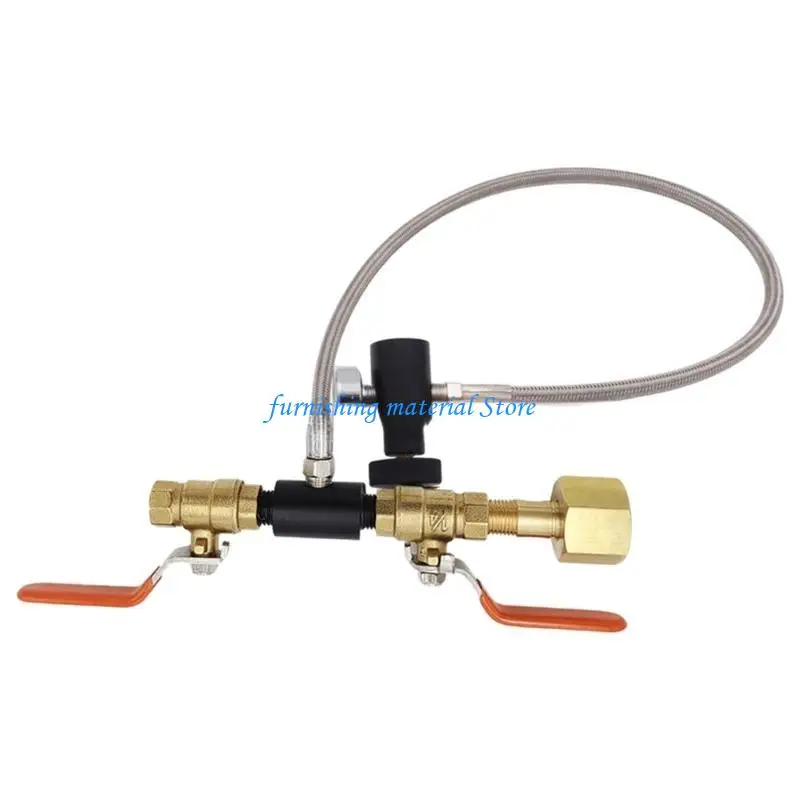 Y5GD Upgrades CO2 Bottle Inflation Valves with Steel Hose CO2 Tanks Charging Valves
Y5GD Upgrades CO2 Bottle Inflation Valves with Steel Hose CO2 Tanks Charging Valves