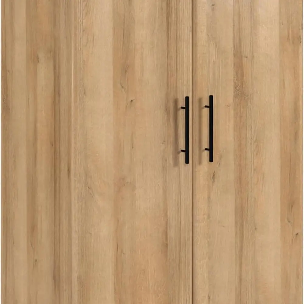 Oak Tall Storage Cabinet with Adjustable Shelves for Garage, Pantry, or Bathroom, 16 Deep x 32 Wide x 65 High
Oak Tall Storage Cabinet with Adjustable Shelves for Garage, Pantry, or Bathroom, 16 Deep x 32 Wide x 65 High