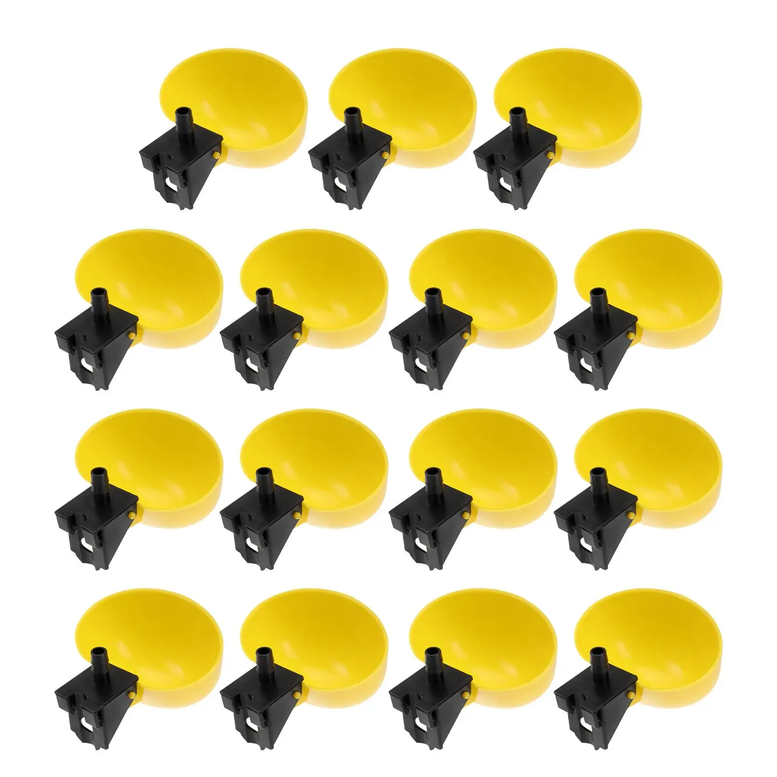 15 Pcs Automatic Waterer Large Output Poultry Drinking Bowl Chicken Duck Pigeon Feeding Supplies Safe Environmental Protection
15 Pcs Automatic Waterer Large Output Poultry Drinking Bowl Chicken Duck Pigeon Feeding Supplies Safe Environmental Protection