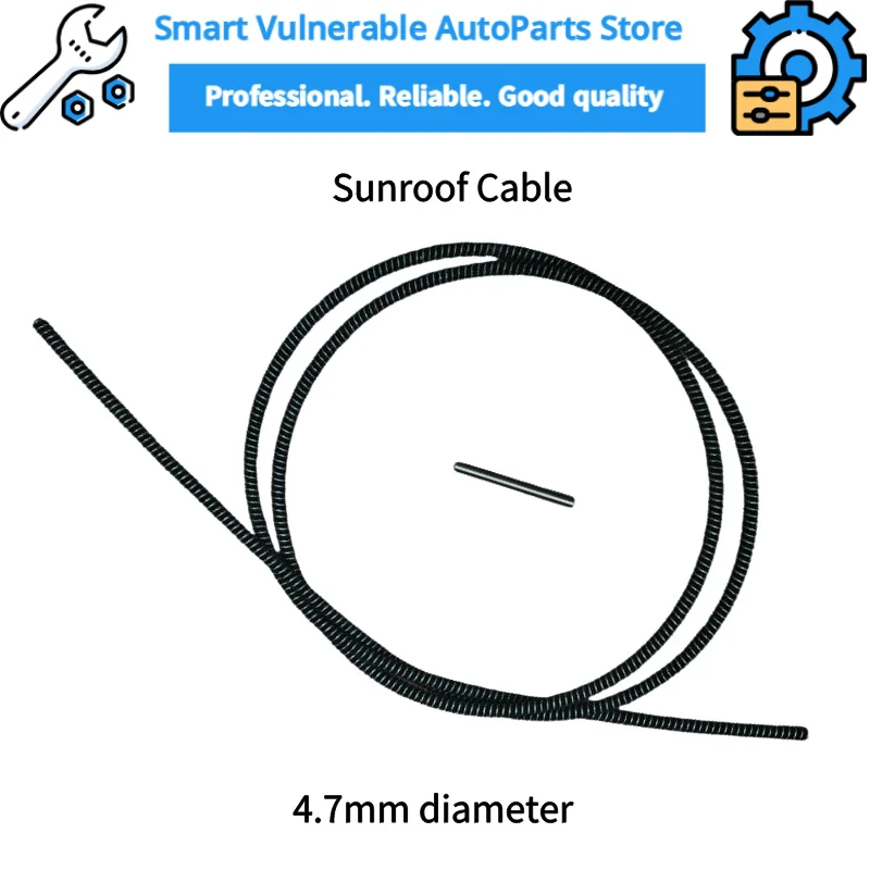 4.7mm diameter Sunroof Cable Raw Material Sunroof blind Cable One meter 2 meters 3 meters
4.7mm diameter Sunroof Cable Raw Material Sunroof blind Cable One meter 2 meters 3 meters