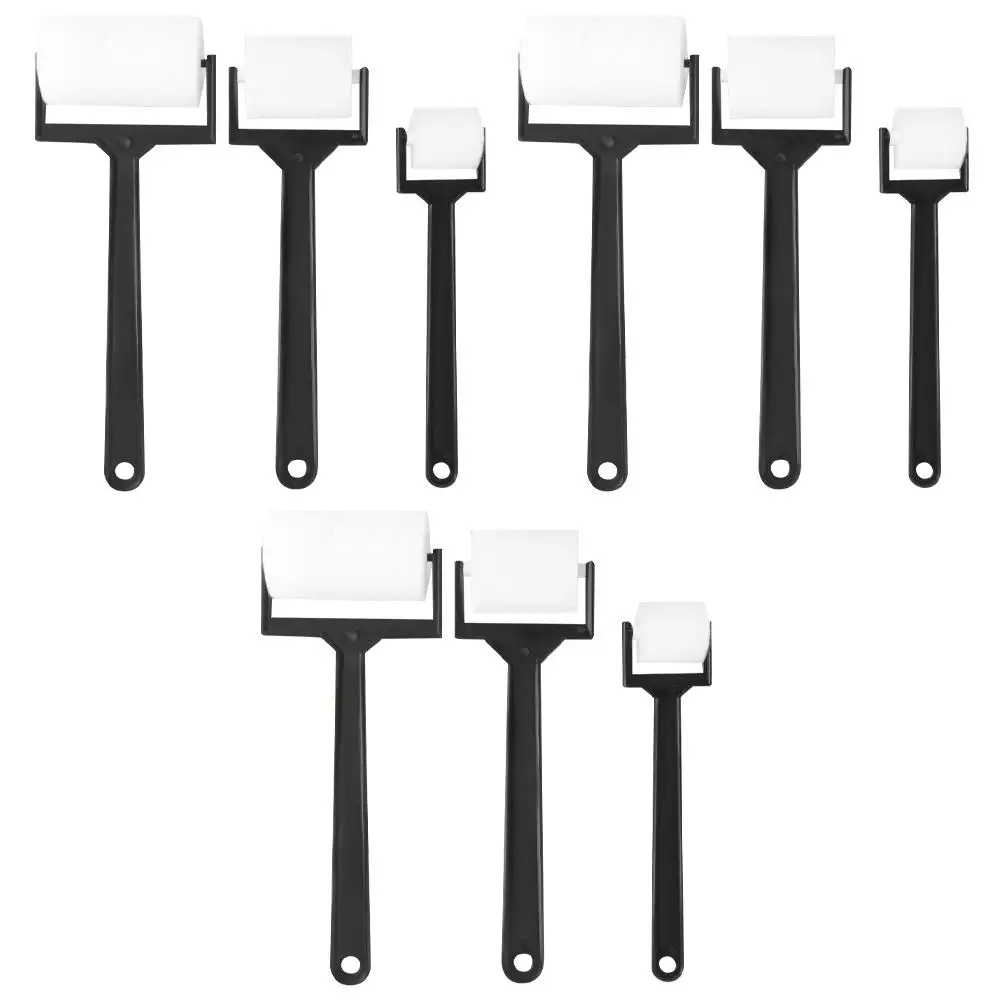 3 set Black Long Handle Flat Sponge Roller Brushes Kids Painting Tools Oil Watercolor Acrylic Crafts Diy Gifts
3 set Black Long Handle Flat Sponge Roller Brushes Kids Painting Tools Oil Watercolor Acrylic Crafts Diy Gifts