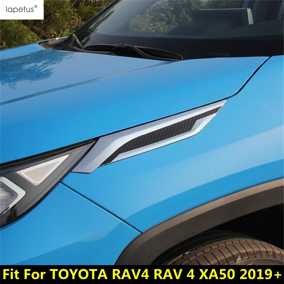 Car Front Head Light Eyebrow Leaf Board Decoration Cover Trim ABS Accessories Exterior For TOYOTA RAV4 RAV 4 XA50 2019 - 2024
Car Front Head Light Eyebrow Leaf Board Decoration Cover Trim ABS Accessories Exterior For TOYOTA RAV4 RAV 4 XA50 2019 - 2024