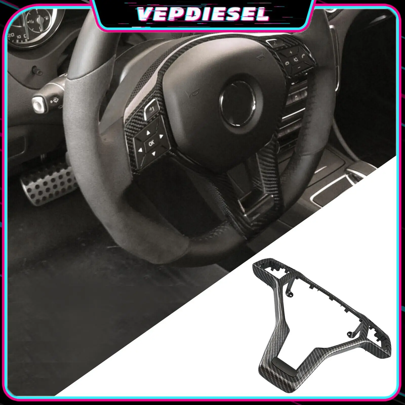 0994640013 09946400139107 1 шт., накладка на руль для Benz C-Class E-CLASS W204 W212, стиль из углеродного волокна
0994640013 09946400139107 1 шт., накладка на руль для Benz C-Class E-CLASS W204 W212, стиль из углеродного волокна