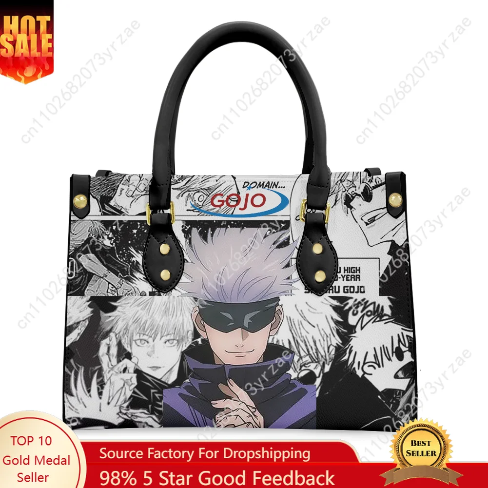 Satoru Gojo Handbag Mens Womens Fashion Personalized Patterns Tote Bag Shoulder Bag Business Commuter Leather Purse Custom Bags
Satoru Gojo Handbag Mens Womens Fashion Personalized Patterns Tote Bag Shoulder Bag Business Commuter Leather Purse Custom Bags