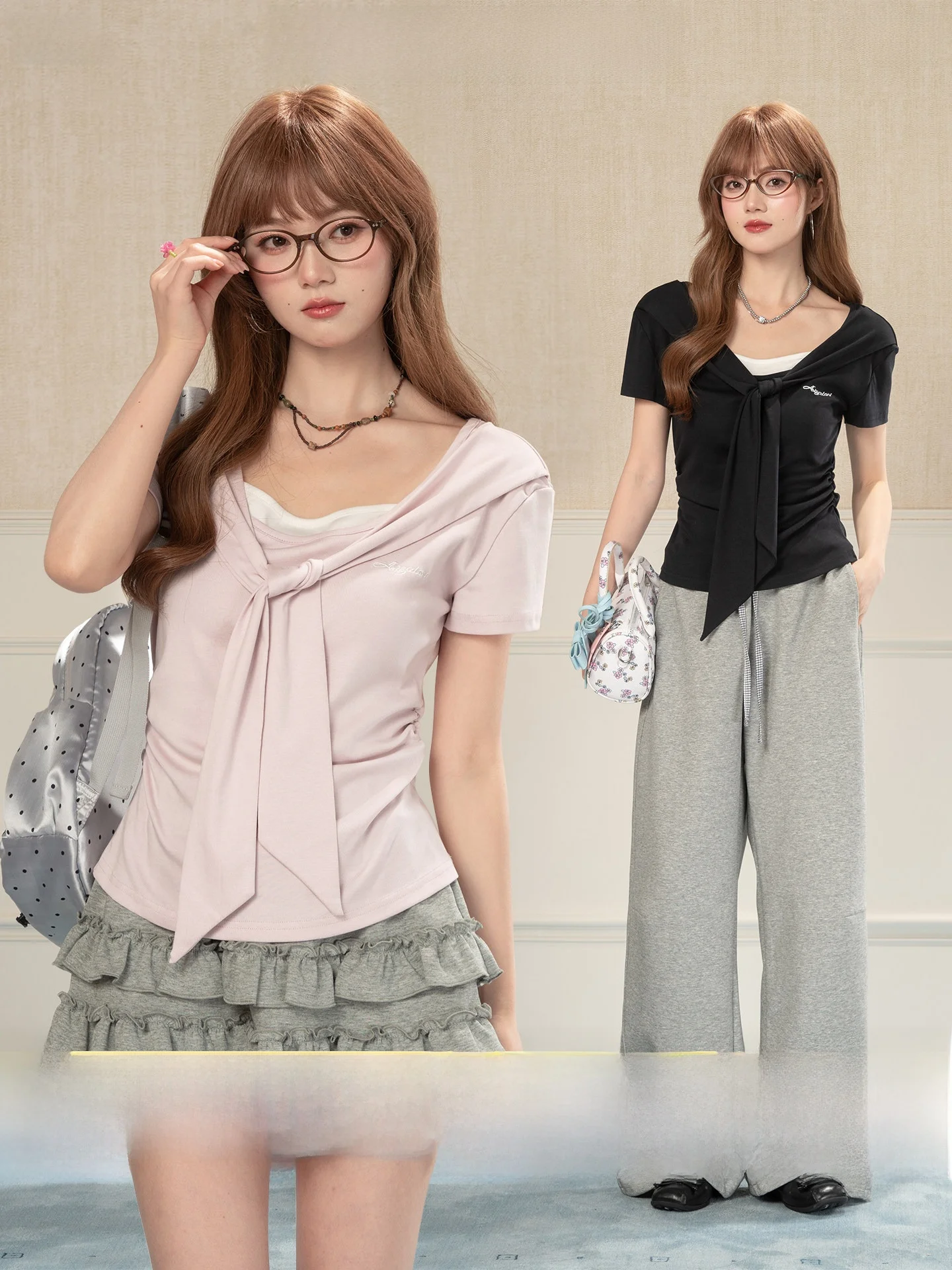 Heynew Color Blo Long Sve T-irt Women's Slim Fit Netie Design Spring Pink Series Casual Sle Cotton Top
Heynew Color Blo Long Sve T-irt Women's Slim Fit Netie Design Spring Pink Series Casual Sle Cotton Top