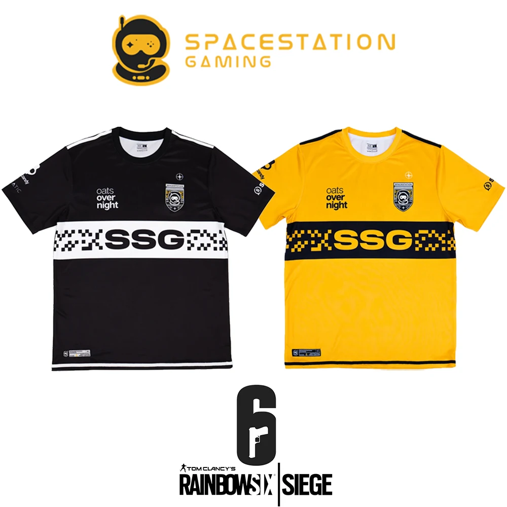 Rainbow Six Esports Club SSG 2025 Summer Uniforms R6 Player Customized Jerseys Men's and Women's Breathable Sports T-shirts
Rainbow Six Esports Club SSG 2025 Summer Uniforms R6 Player Customized Jerseys Men's and Women's Breathable Sports T-shirts